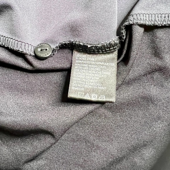 Haggar Cool 18 Men's Golf Polo Shirt Short Sleeve Gray Polyester Size XXL - Picture 3 of 4